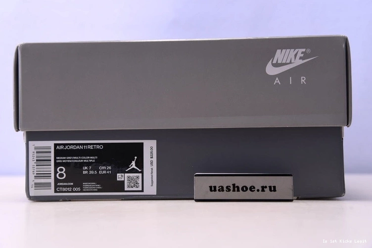 Air 11 Grey Jordan CT8012-005 Cool 1101